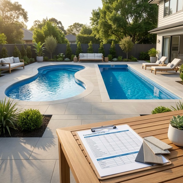 top fiberglass pool companies Maine - warranty and model comparison