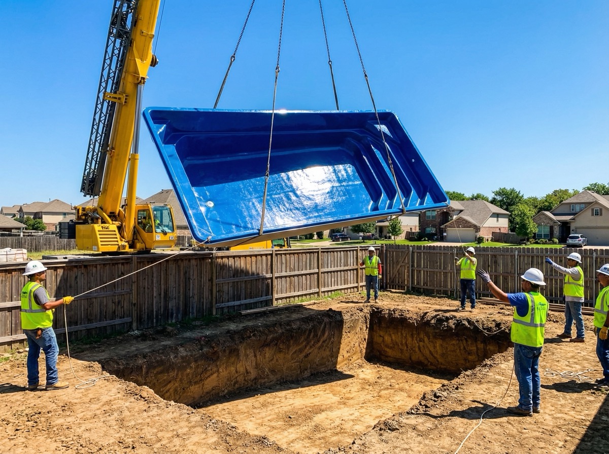 Fiberglass Pool Shells in Maine